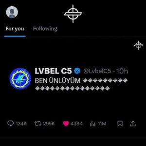 دانلود آهنگ BEN ÜNLÜYÜM از Lvbel C5 با کیفیت عالی